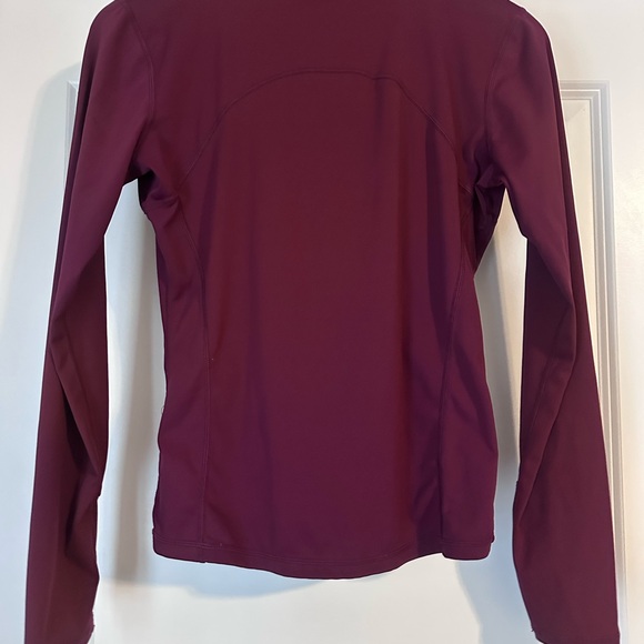Burgundy Zip-Up Jacket - Picture 4 of 4